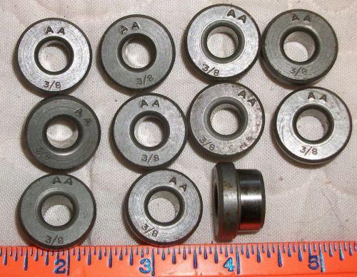 (12)  DRILL BUSHINGS TYPE H 3/8&#034; (short)