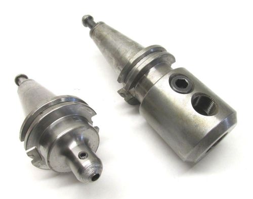 GS 1/4&#034; &amp; 1&#034; ENDMILL TOOL HOLDERS w/ CAT40 SHANKS