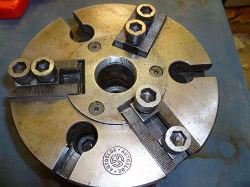 SMW AUTOBLOK 10 INCH HYDRAULIC CHUCK 3 JAW D1-6 MOUNT