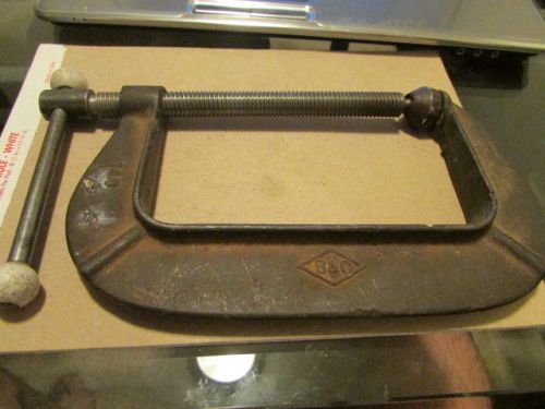 Ductile Iron Adjustabe C Clamp,  B&amp;C # 148  11&#034; x 6&#034;  Non Spark