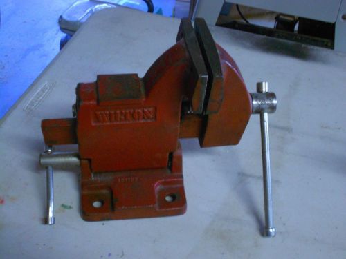 WILTON Tabletop Vise 4&#034; Jaw w/Tilt Base No 121118 &amp; 121122 ~ FREE SHIPPING