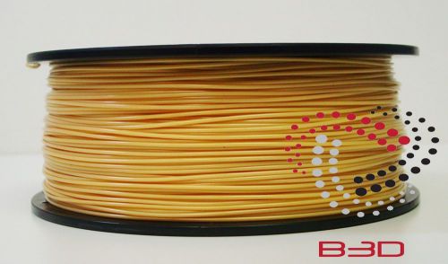 1.75 mm Filament for 3D Printer ABS GOLD for Repraper, Reprap, MakerBot