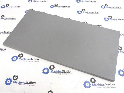 Unused! acetal acetyl delrin ? plastic rectangular stock sheet 24&#034; x 12&#034; x 3/4&#034; for sale