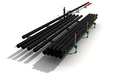 New mcelroy polyhorse pipe handling system hdpe fusion for sale