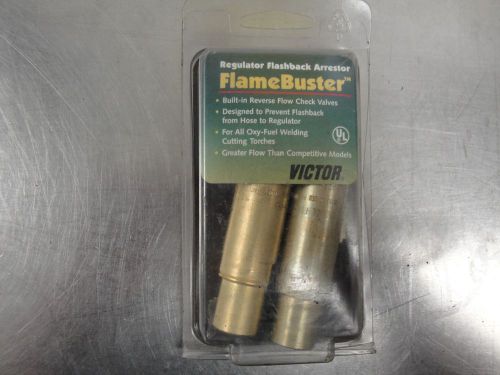 VICTOR FLAME BUSTER FBR-1 0656-0004 REGULATOR FLASHBACK ARRESTOR SET 1 OXY 1 ACE