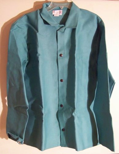 New-Old-Stock Size XL Welding Jacket 30&#034; Weldas Flame Resistant 30-6139