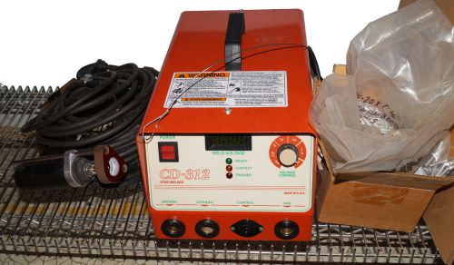 Pro Weld CD-312 Stud-Welder with Steel and Aluminum Tooling, Studs