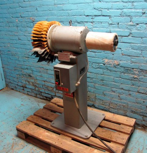 G &amp; P Grinding &amp; Polishing Pedestal Buffer flap Sander pump drum  Polisher 2HP