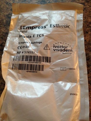 Ivoclar IPS Empress Ingots - ETC1 (5 ingots) NEW