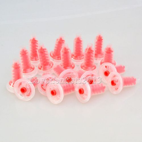 New Best Quality Dental Dynamic Penta Mixing Tips Impression 50 Pcs Red