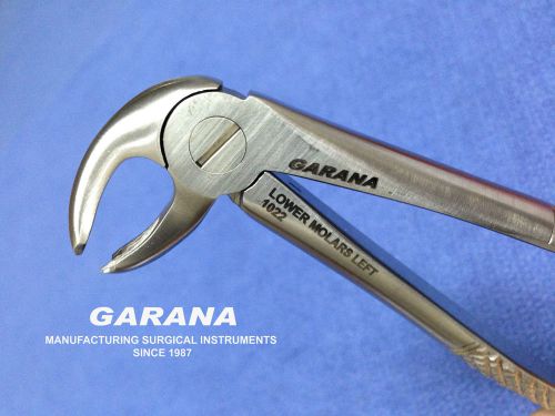 Dental Extracting Forceps Lower Molars Left - Garana Surgical Hospital Supplies