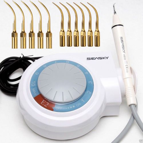 Dental Ultrasonic Piezo Scaler fit EMS WOODPECKER +10 Scaler Tip Cleaning G5TG6T