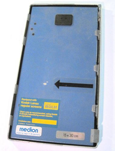 Kodak lanex x-omatic x-omat regular x-ray screen cassette 15cm x 30cm kp 69038-b for sale