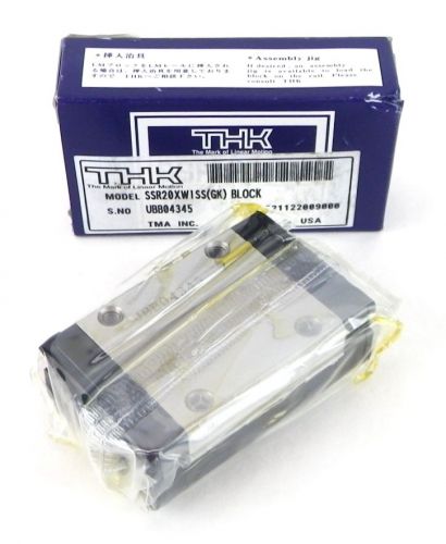 THX SSR20XW1SS(GK) BLOCK SSR-XW 20mm Wide Linear Carraige Made in USA H8