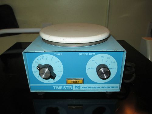 MATHESON SCIENTIFIC Time Stir Plate Model # 60060-00