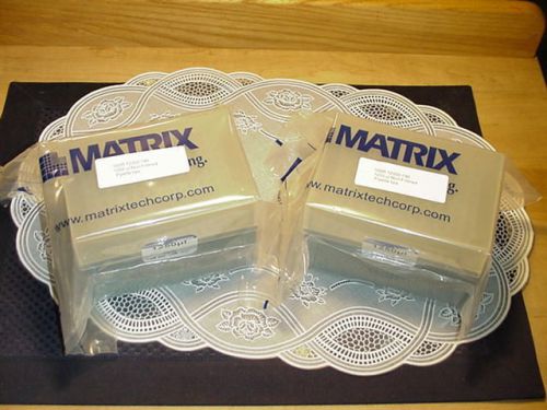 Two (2) racks matrix vwr 12000-746 research-grade pipet tips 1250ul non filtered for sale