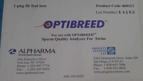 Optibreed 460113  Test Kits &#034;Swine&#034; For Alpharma SQA IV&#039;s - Progeny