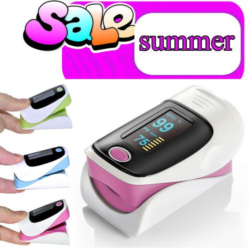 New arrive Fingertip digital Pulse Oximeter SpO2 and pulse rate heart monitor