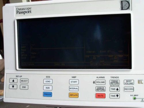 PATIENT MONITOR: Datascope Passport EL Multi Parameter Monitor