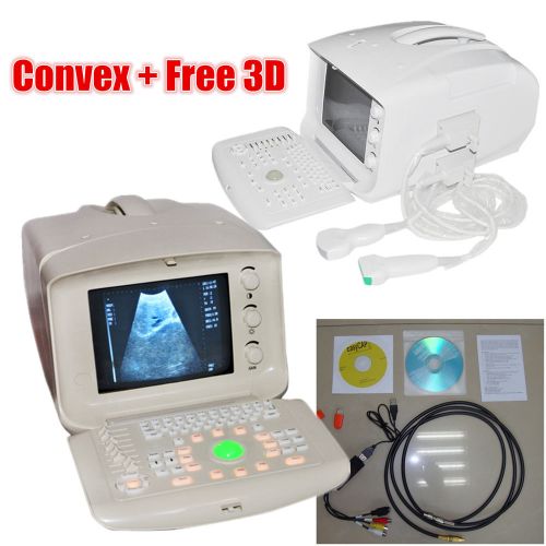 FULL DIGITAL ULTRASOUND SCANNER/MACHINE CONVEX PROBE LINEAR OPTIONAL 3D 2 PORTS