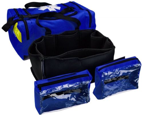 First Responder EMT/Paramedic Rescue Trauma Bag BLUE