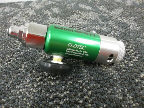 FLOTE OXYGEN CO2 TANK PRESSURE REGULATOR 3000 PSI  MEDICAL RR510-310TP2 USED