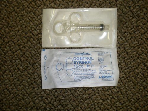 KENDALL MONOJECT 512977 3-RING CONTROL SYRINGE 12ML LEUR LOCK -200PCS