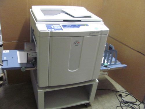 Riso RisoGraph RZ220UI Hi Speed Digital Duplicator Copy Count: 234K Master: 850