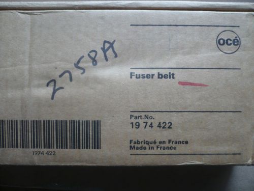 New OEM Oce 19 74 422 Fuser Belt 1974 422 1974422