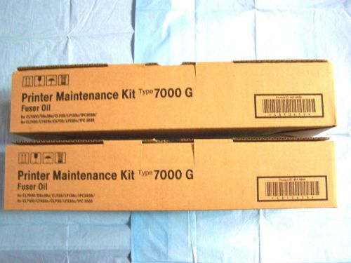 RICOH CL7000,CL7100,LANIER 138C,SAVIN CLP38  FUSER OIL TYPE 7000G x2