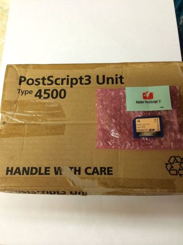 New OEM Ricoh Postscript 3 Unit Type 4500