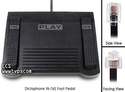 ECS IN-765 IN765 Foot Pedal for Computer Transcribing