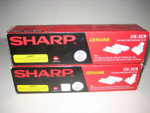 SHARP GENUINE FAX MACHINE IMAGING FILMS UX-3CR