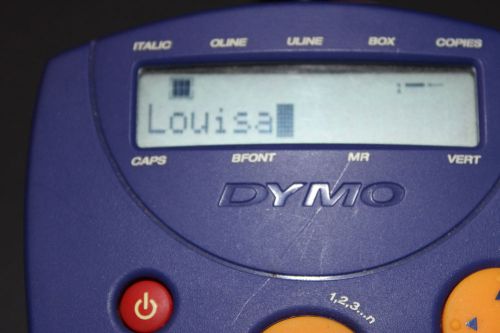 *** Dymo Label Point 200 Beschriftungsgerat ***