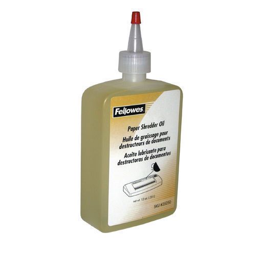 Fellowes shredder oil 350ml bottle for sale