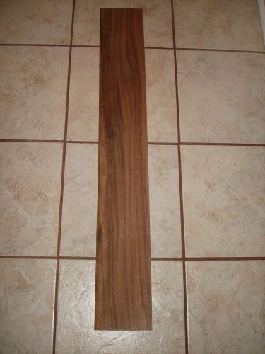 ONE BLACK WALNUT WOOD VENEERS 5&#039;&#039; x 36&#039;&#039; X 1/8 OR .125, 40 YEAR OLD WALNUT