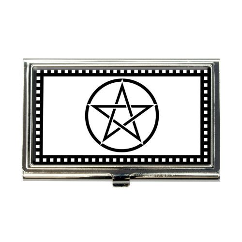 Pentagram Business Credit Card Holder Case