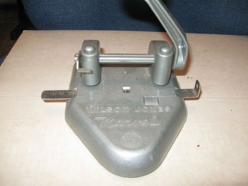 VINTAGE MARVEL 2 HOLE PUNCH - MODEL NO. 60 - WILSON JONES CO