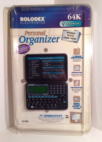 ROLODEX Electronics  Desktop Organizer 64K Sealed