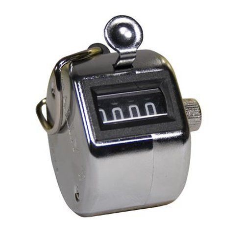 Gbc Tally I Hand Model Tally Counter - 4 Digit - Finger Ring - (9841000)