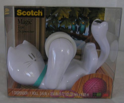 SCOTCH KITTY CAT Magic Tape Dispenser NICE CHRISTMAS GIFT FREE SHIPPING