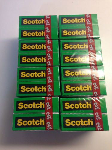 SCOTCH MAGIC TAPE 3M - 16 ROLLS - 3/4&#034; X 1000&#034; Invisible - Write on it