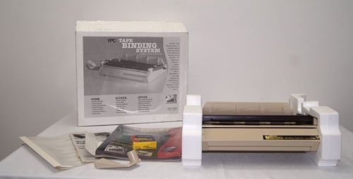 VPC Tape binding system NEW IN BOX report  master