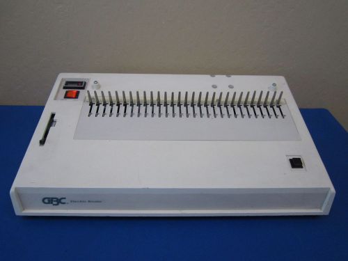 GBC Electric Binder Model No. 110EB-3 173W 60Hz 1 Phase 115V