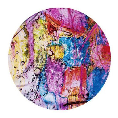 Abstract Art Round Mouse Pad Mat in Medium Size 002