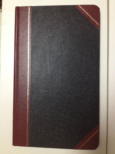 Vintage  BOORUM &amp; PEASE Record Book Account 160 Numbered Pages Record Ruled