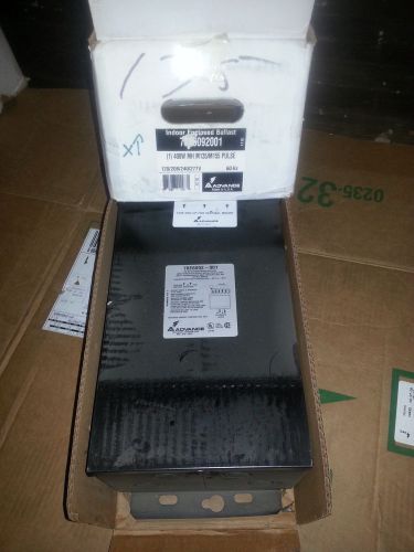 New Advance 78E6092001 Indoor Enclosed Ballast (1) 400W MH M135/M155 PULSE