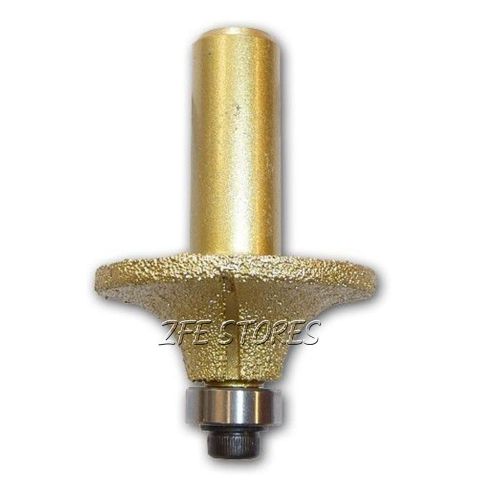 3/8 inch Radius Brazed Diamond Router Bit 1/2&#034; Shank