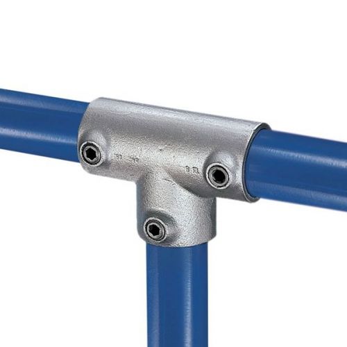 Kee safety 25-9 three socket tee galvanized steel 2&#034; ips (2.41&#034; id) for sale