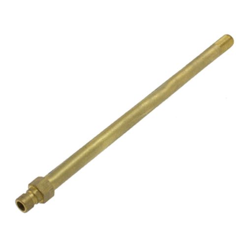 Mold 8&#034; Length 23/64&#034; Fine Thread Dia Brass Pipe Quick Fitting Nipple